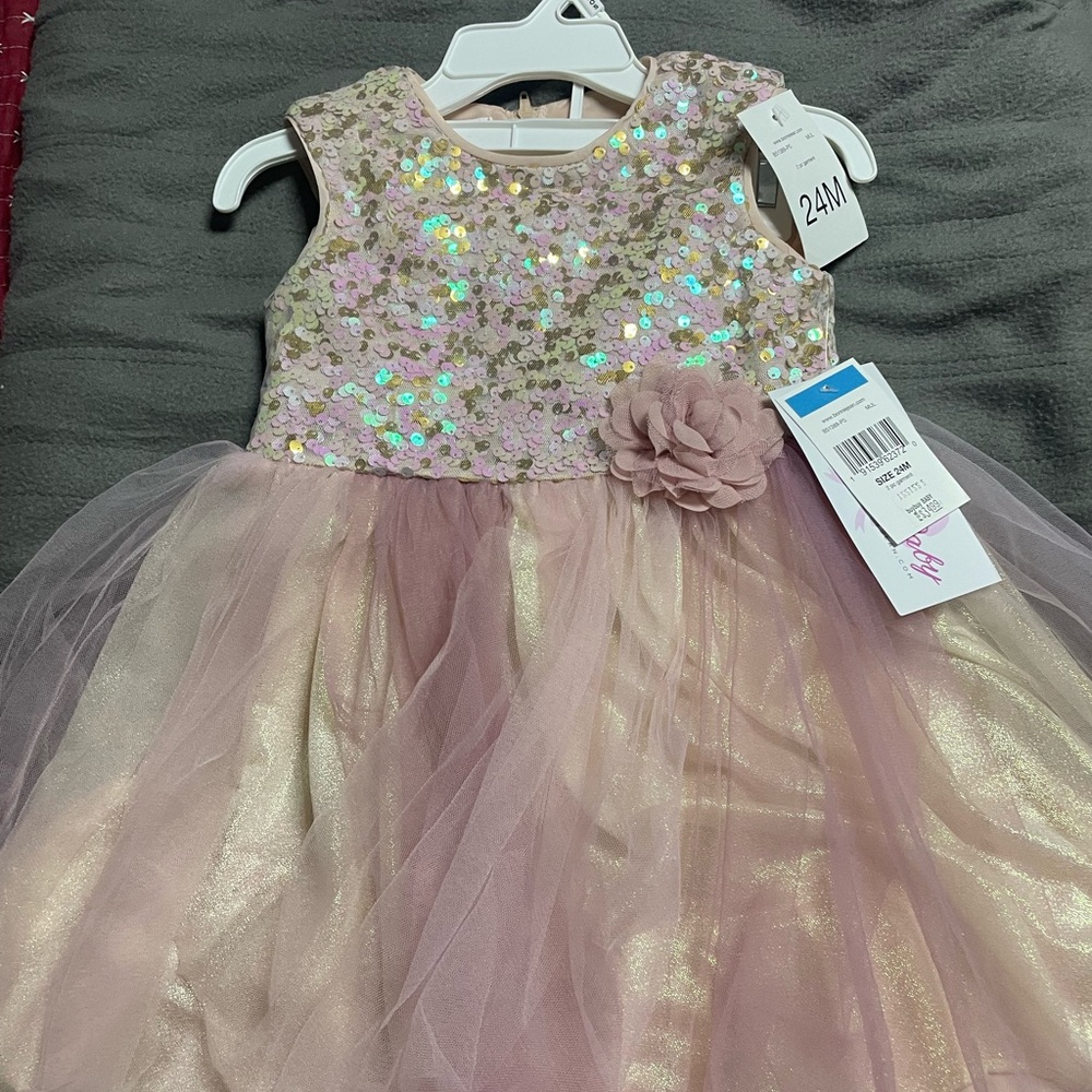 24 month baby girl party dress with tag never worn